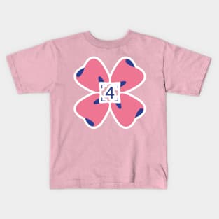 Tooth Flower circle pattern for Dental logo design. Dental care logo design. Kids T-Shirt